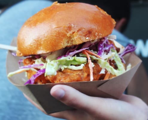 Book Burger food truck